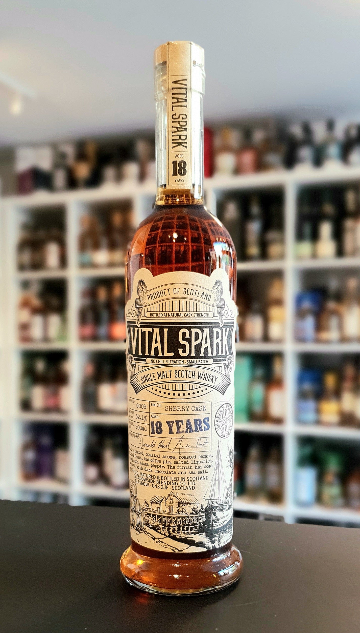 Vital Spark, Batch 9, Sherry Cask, 2007, 18 J.