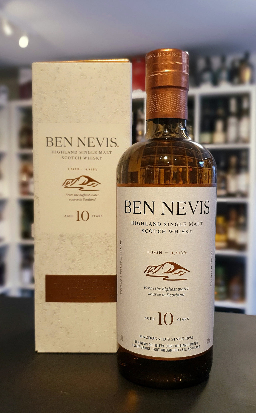 Ben Nevis 10 Jahre - SONDERPREIS (Deckel Umverpackung leicht eingedrückt)