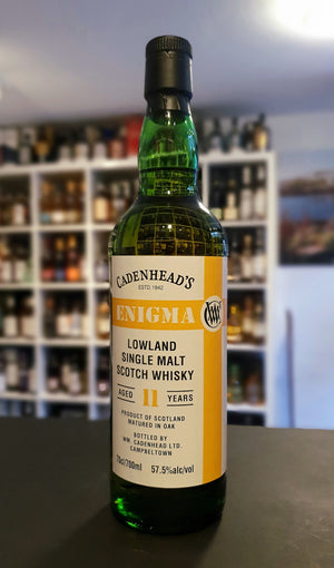 Enigma 11 Years - Lowland Single Malt Scotch Whisky
