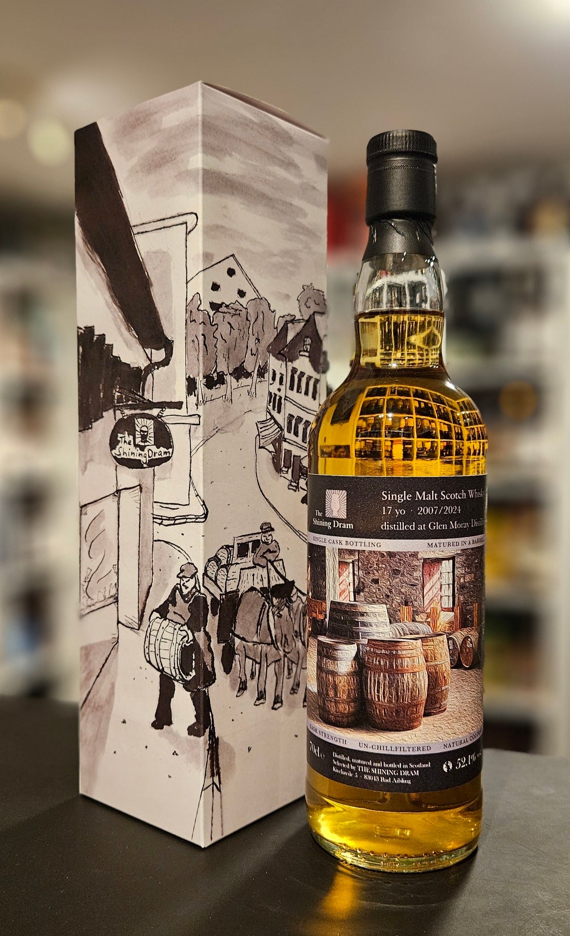 Glen Moray 2007/2024, 17 Jahre, 52.1 % TSD