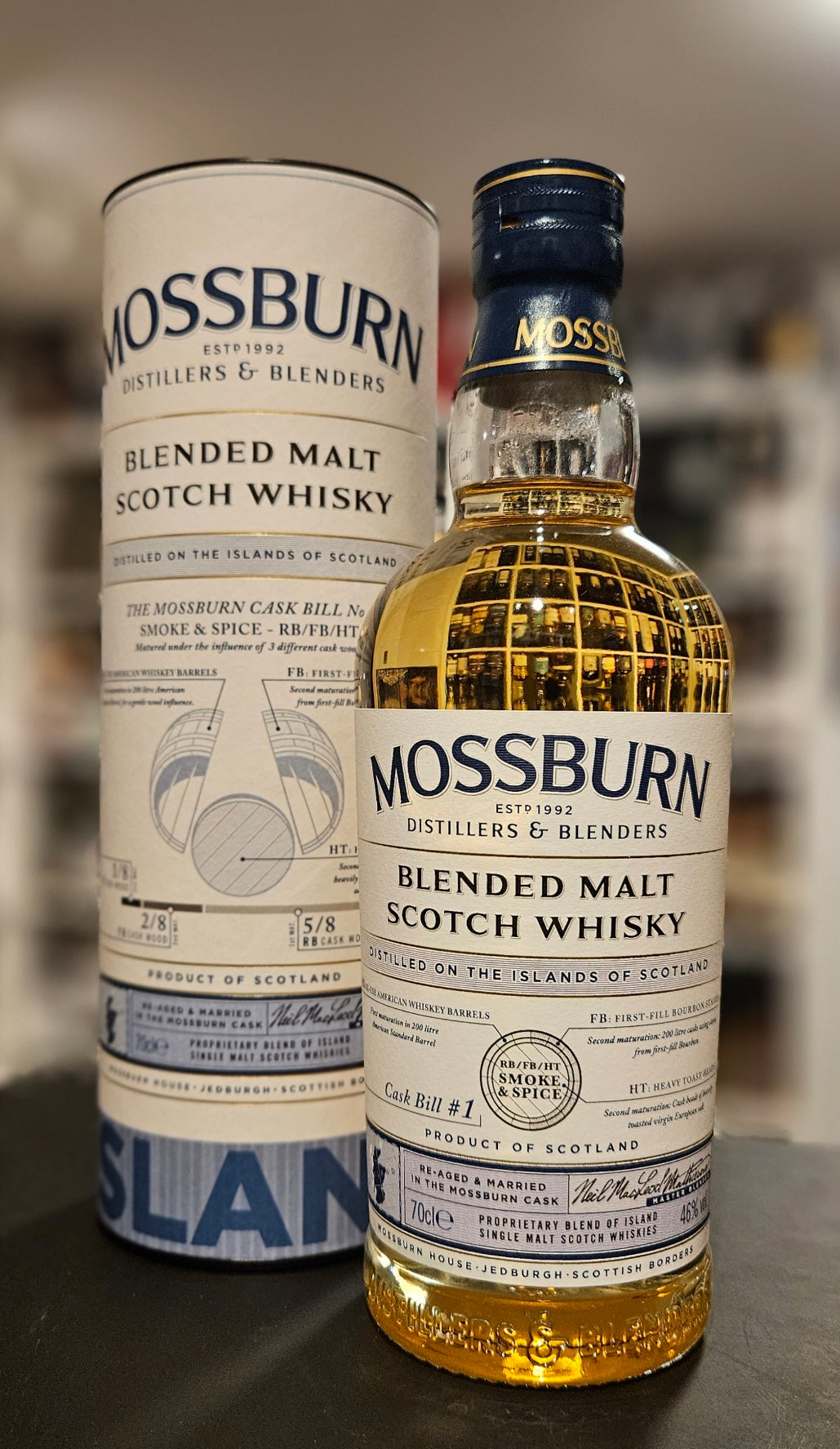 Mossburn Island Blended Malt - Cask Bill No 1