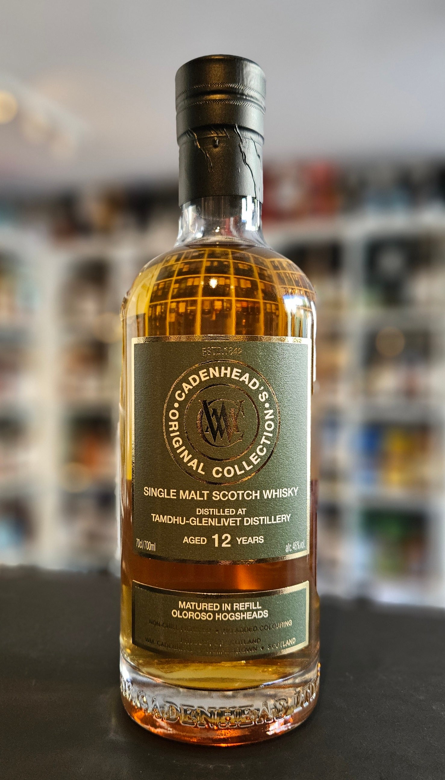 Tamdhu-Glenlivet 12 Jahre, Cadenheads Original Collection