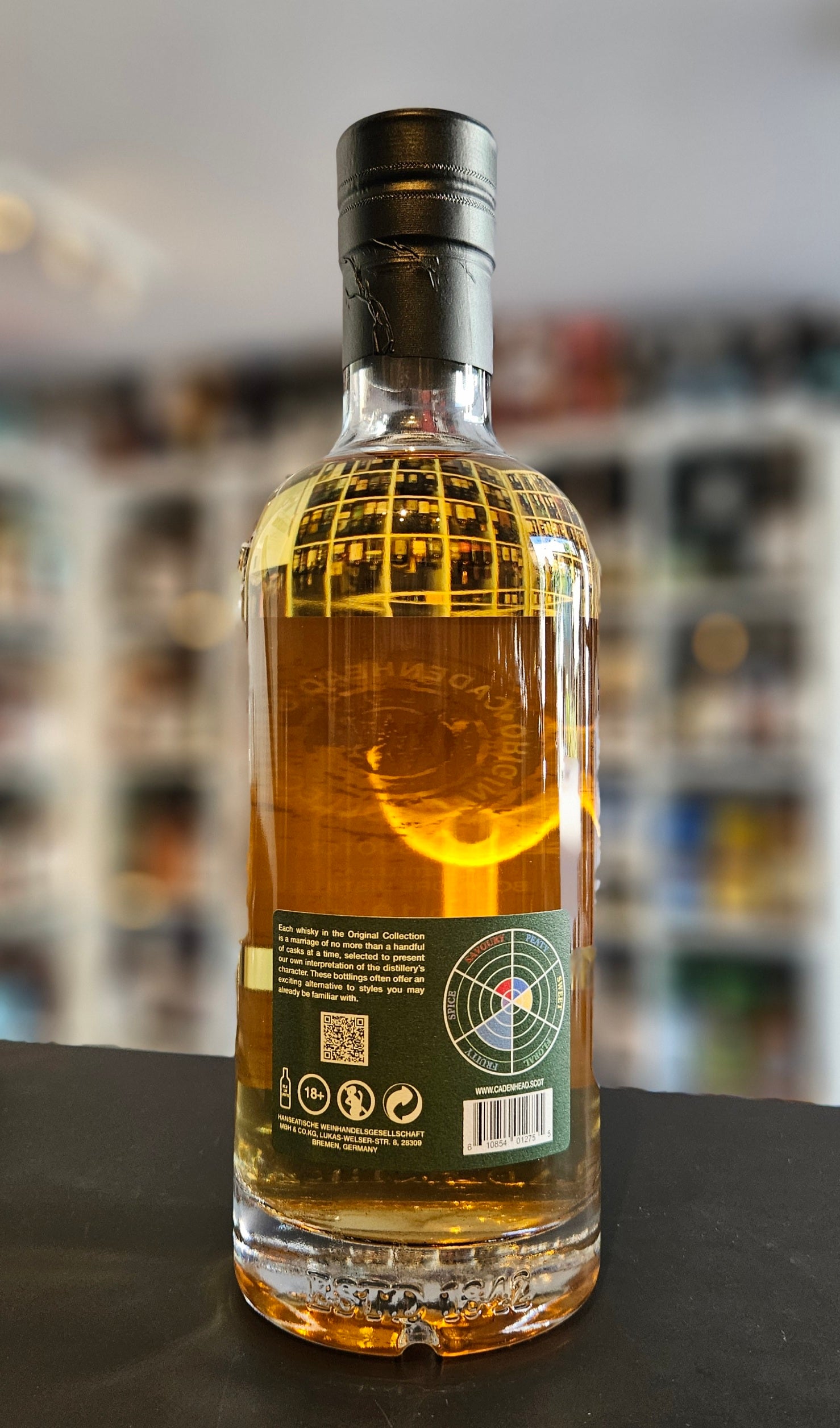 Bowmore 10 Jahre, Cadenheads Original Collection