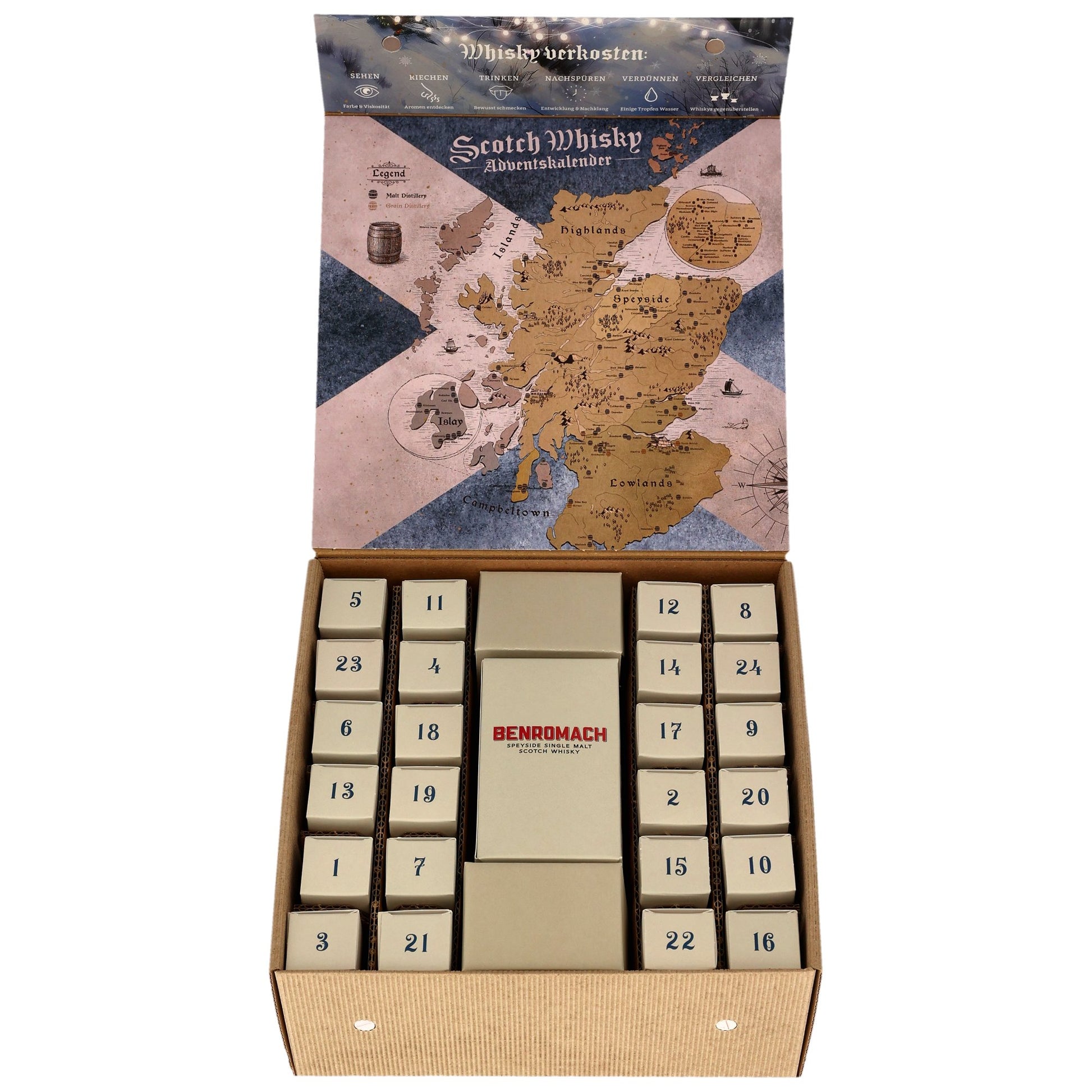 Adventskalender 2025 - SCOTCH 24 x 0,02l
