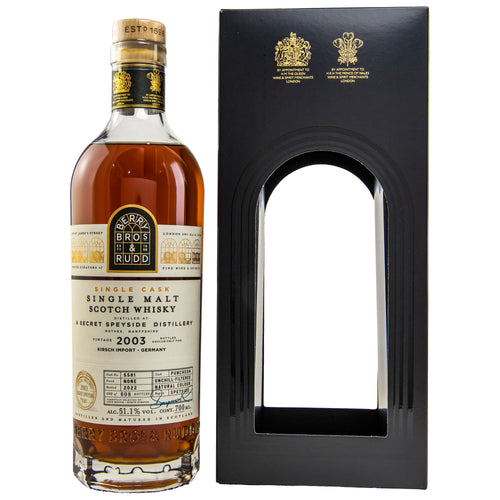 A Secret Speyside Distillery 2003 BR