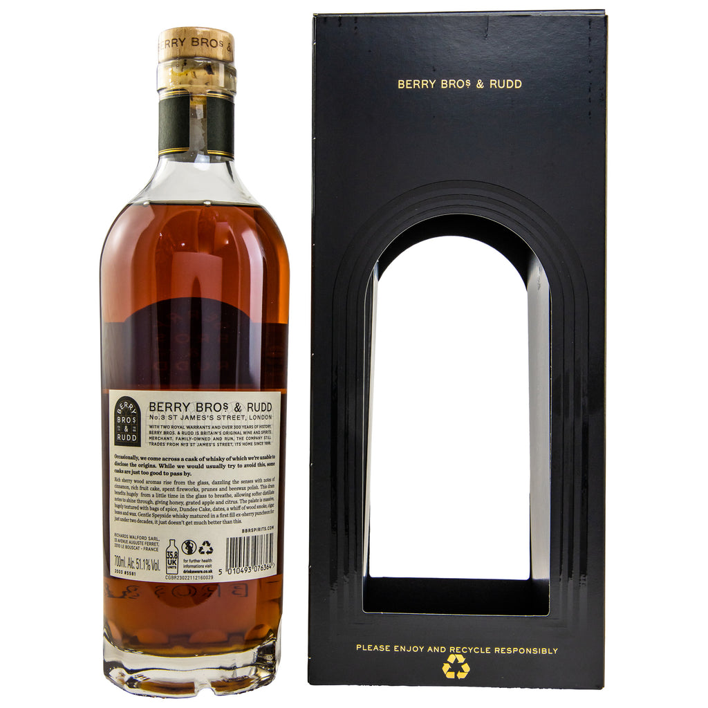 A Secret Speyside Distillery 2003 BR