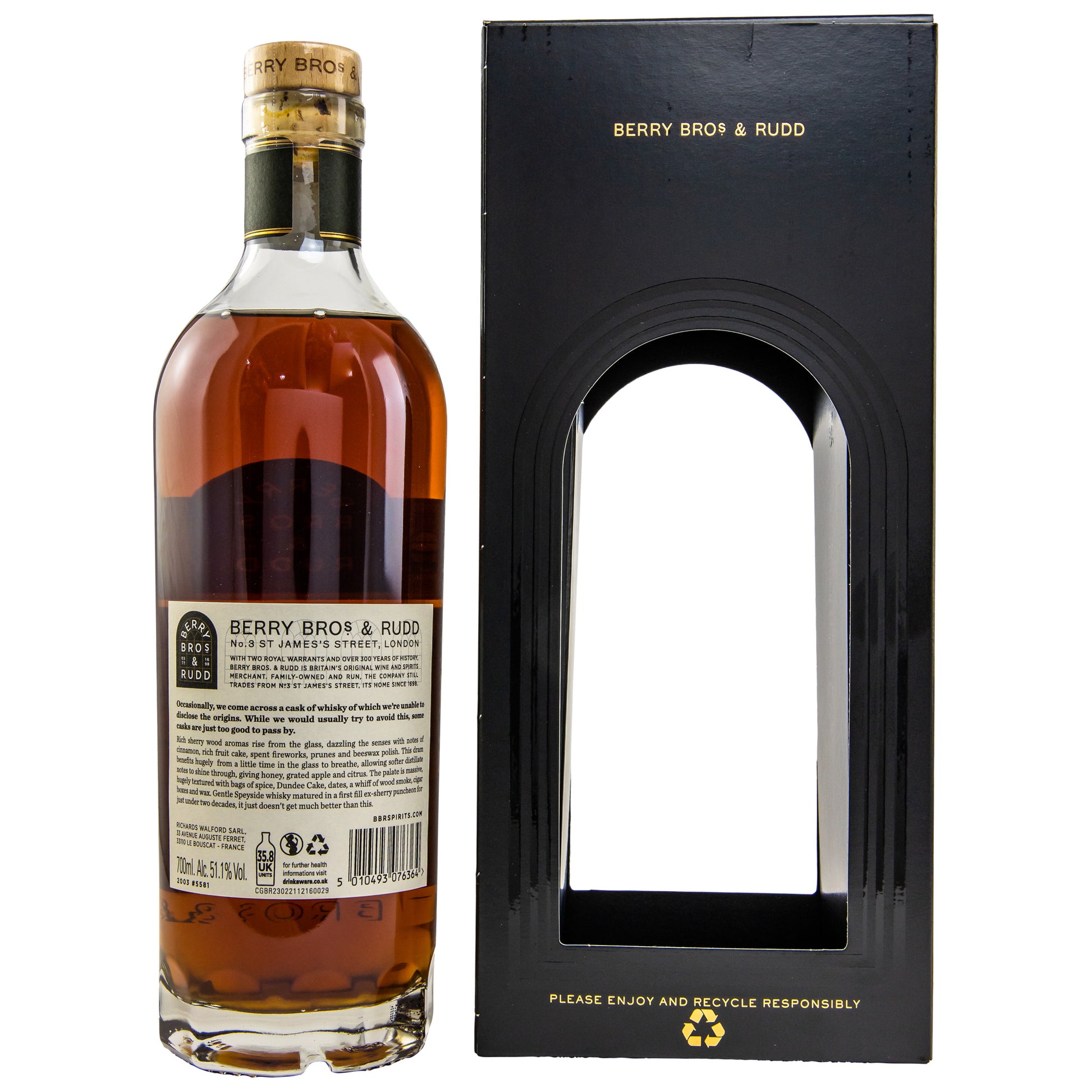 A Secret Speyside Distillery 2003 BR