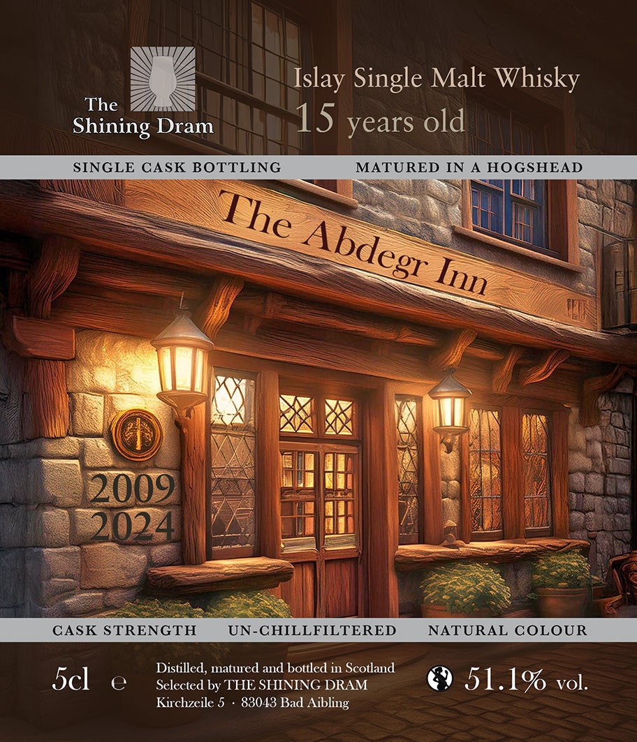 Secret Islay Distillery "The Abdegr Inn", 15 Jahre - Sample 5cl