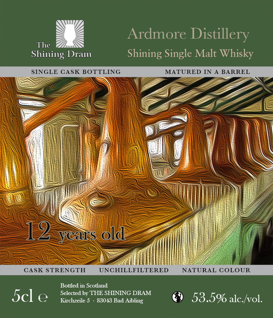 Ardmore 12 Jahre TSD - Sample 5cl