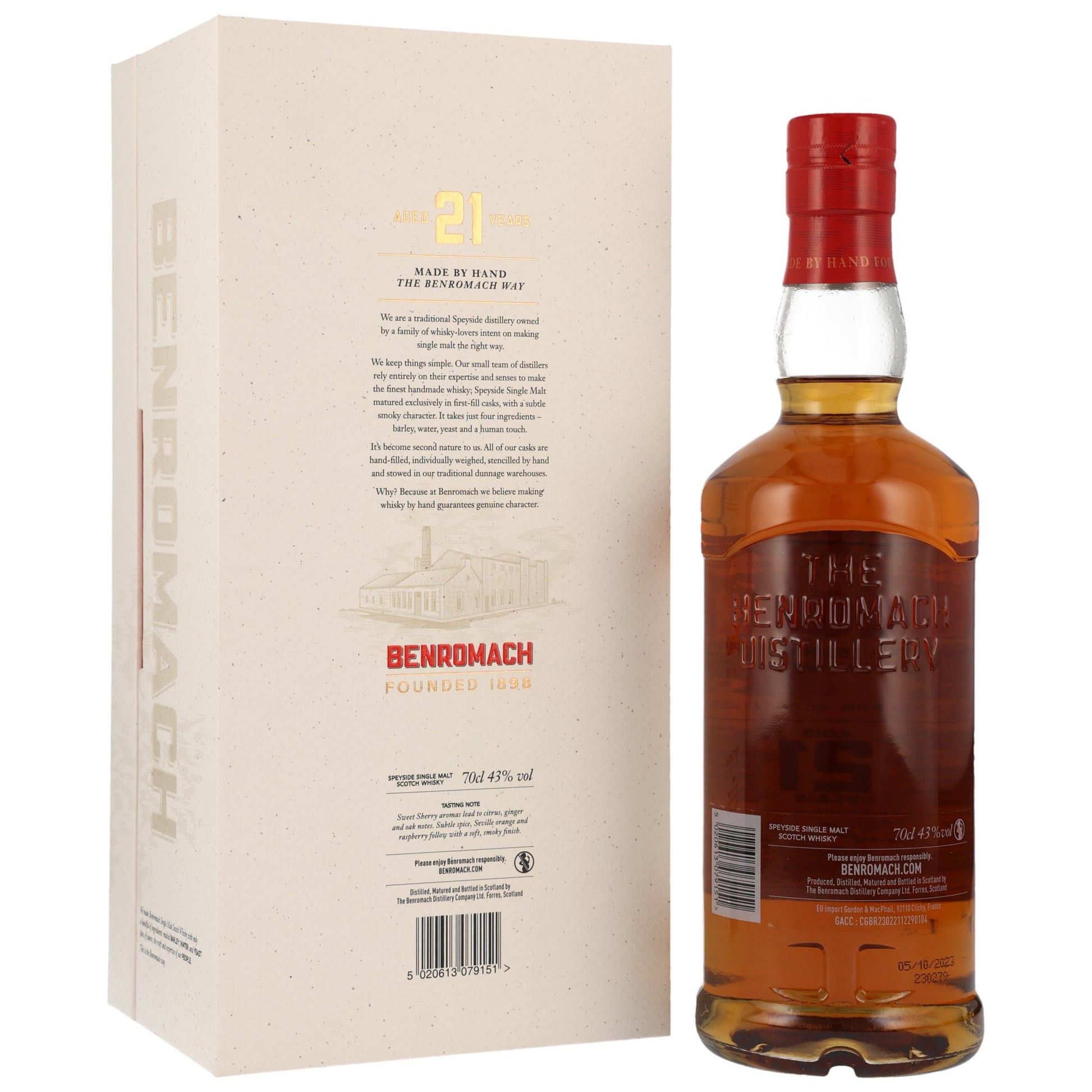 Benromach 21 Jahre
