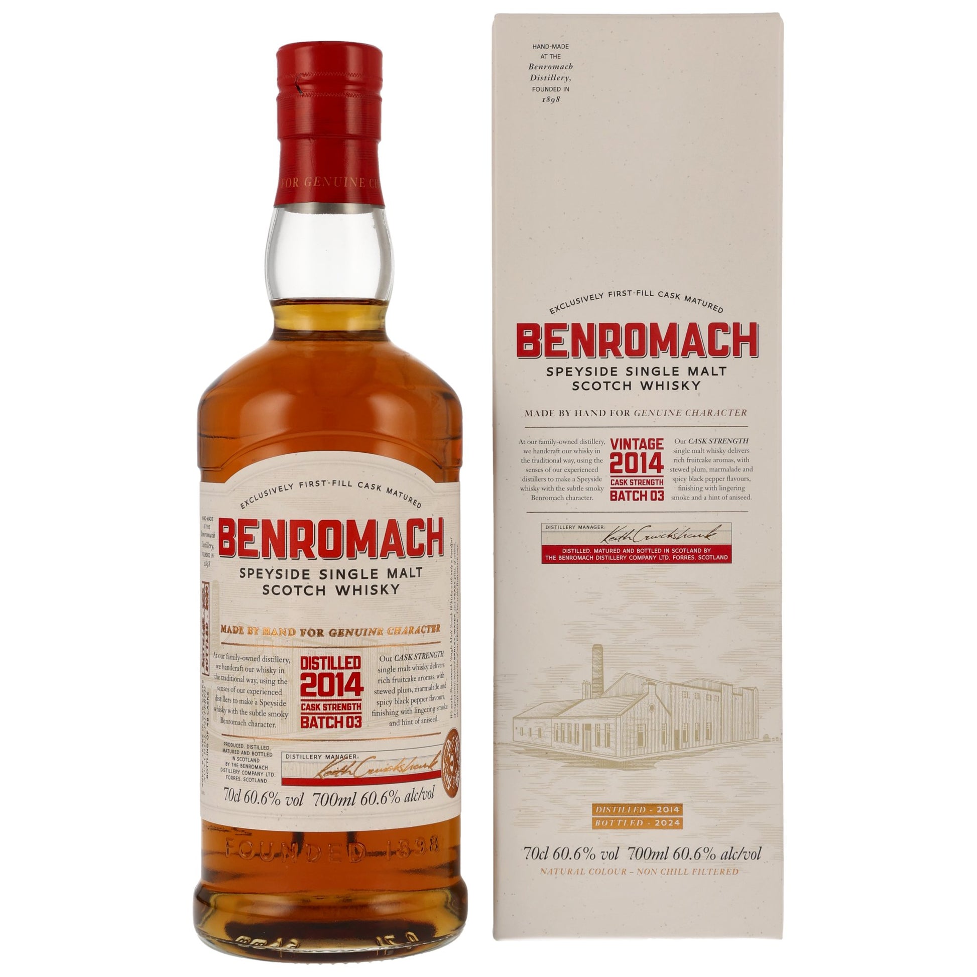 Benromach Cask Strength 2014/2024