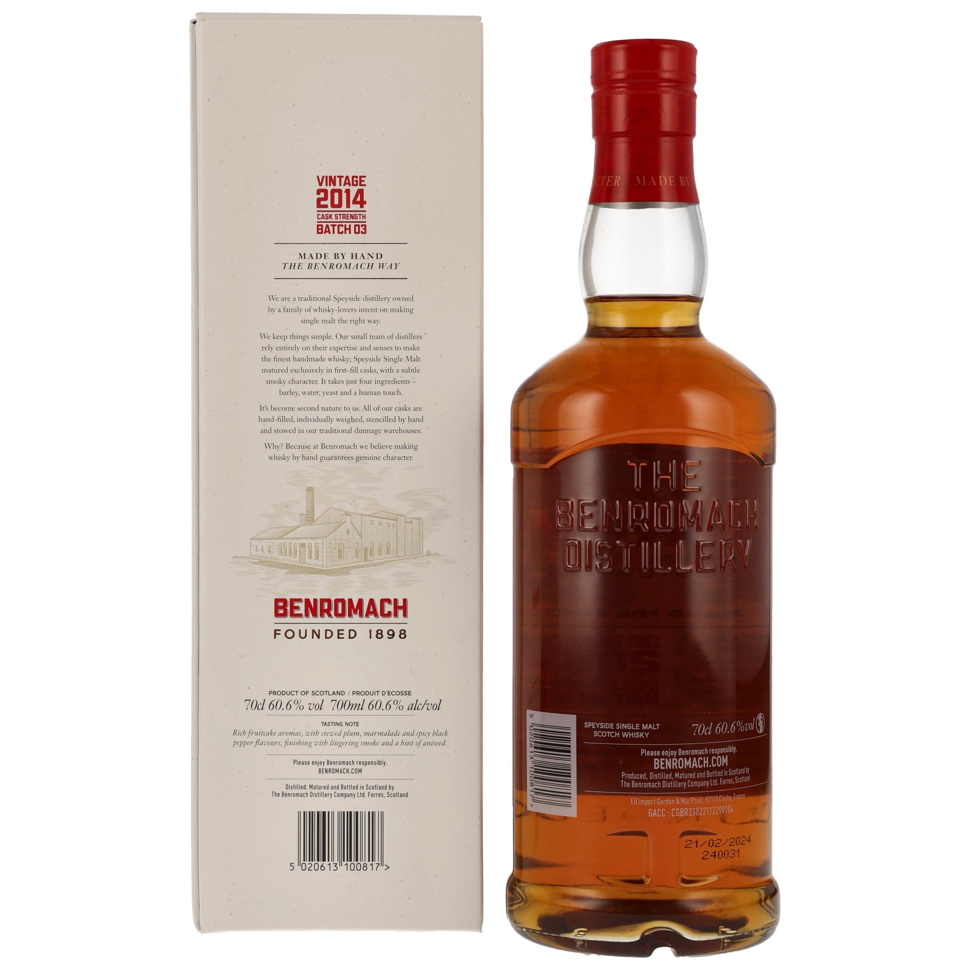 Benromach Cask Strength 2014/2024