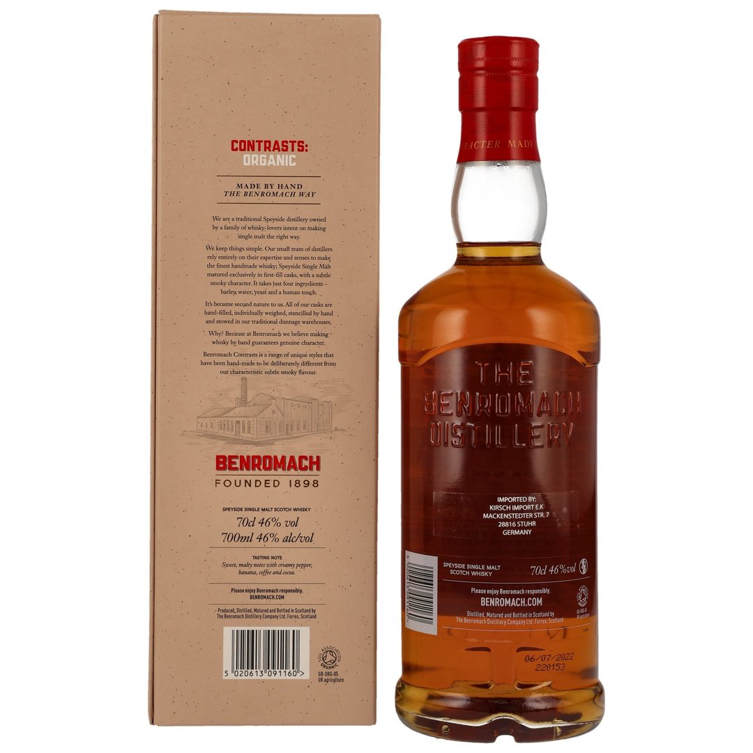 Benromach Contrasts: Organic