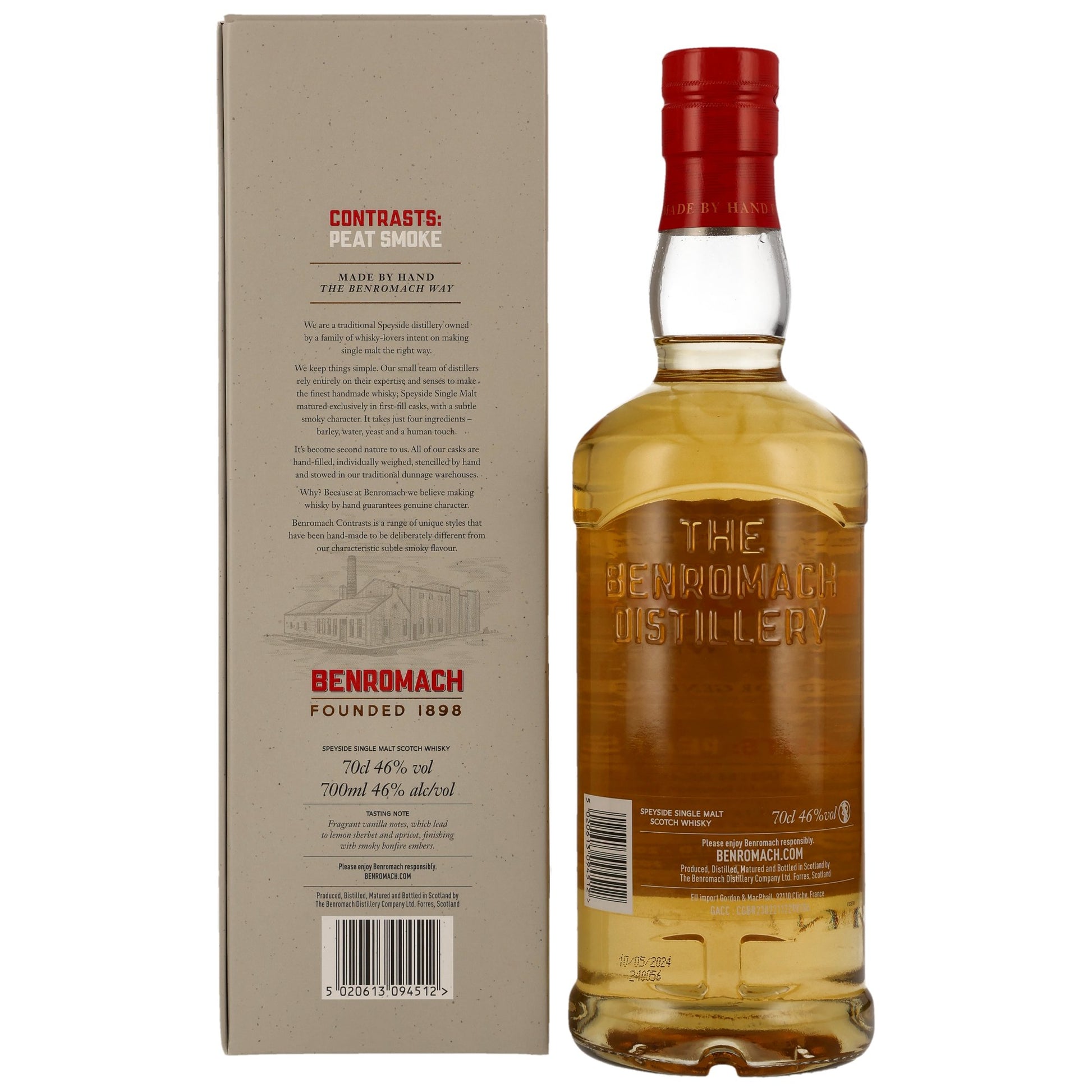 Benromach Contrasts: Peat Smoke 2014/2024