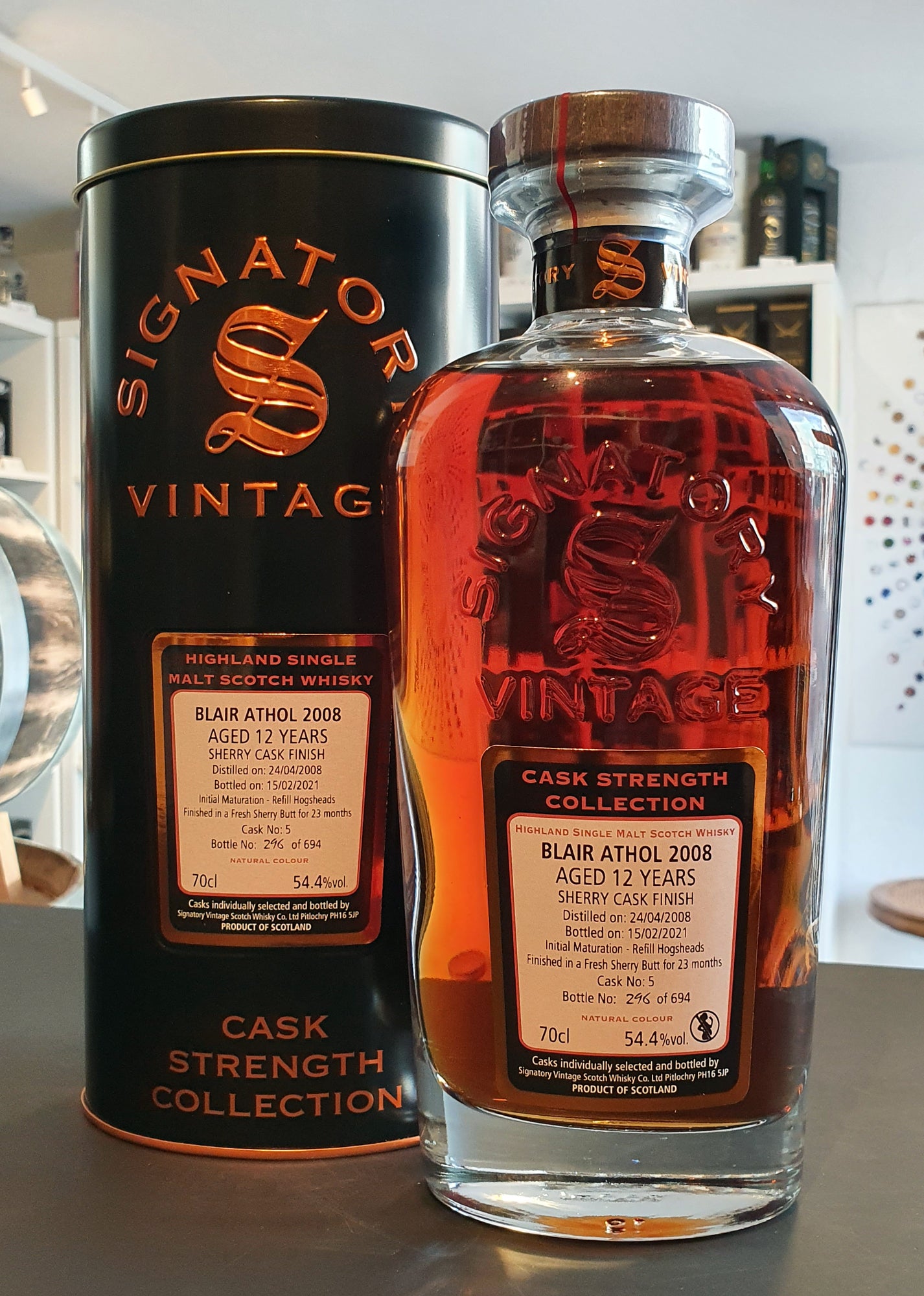 Blair Athol 2008 SV - 12 Jahre, 54.4% SV