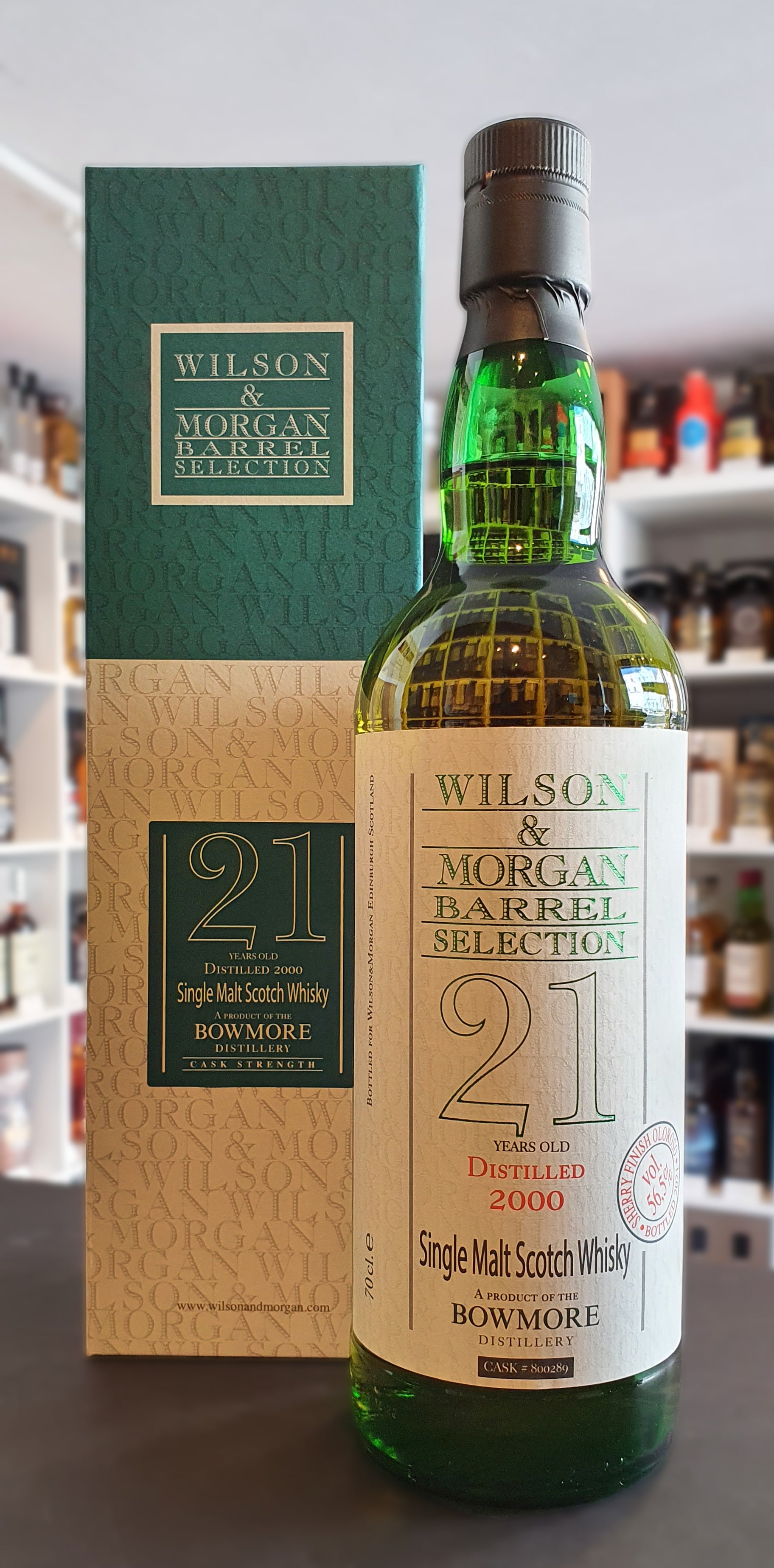 Bowmore 2000, 21 Jahre, WM