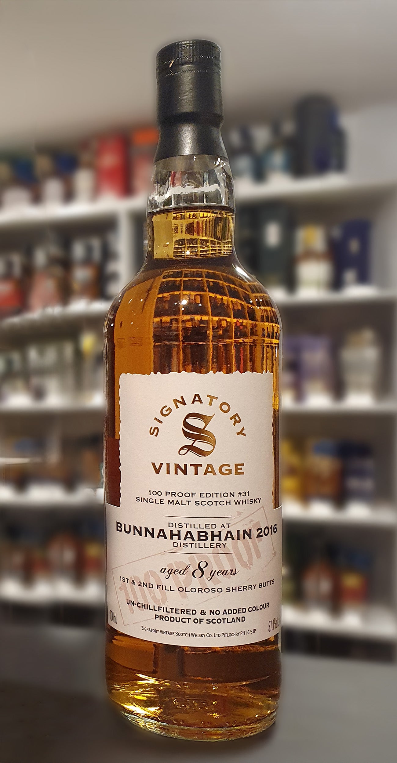Bunnahabhain 2016 - 100 Proof Edition #31