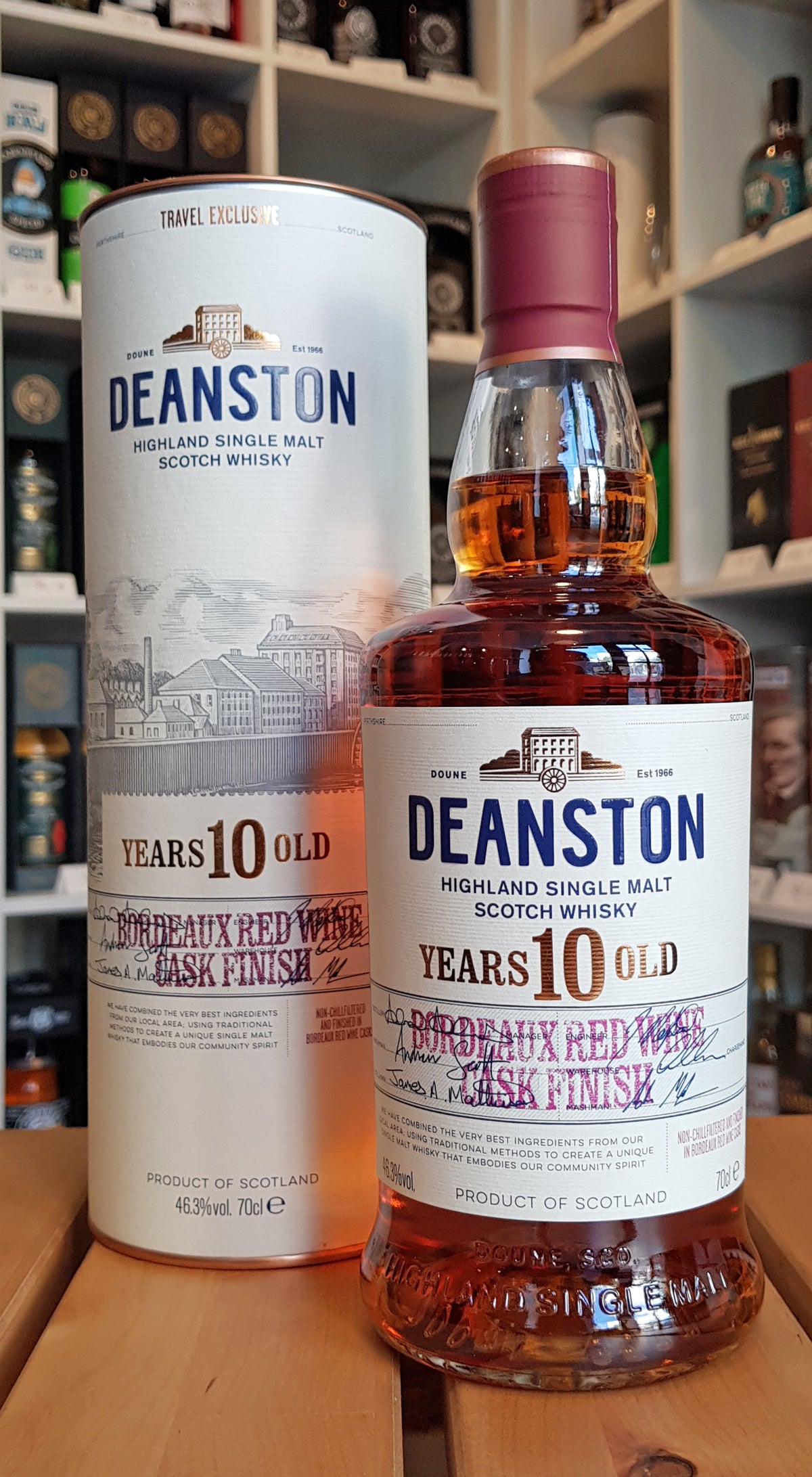 Deanston 10 Jahre Bordeaux Finish