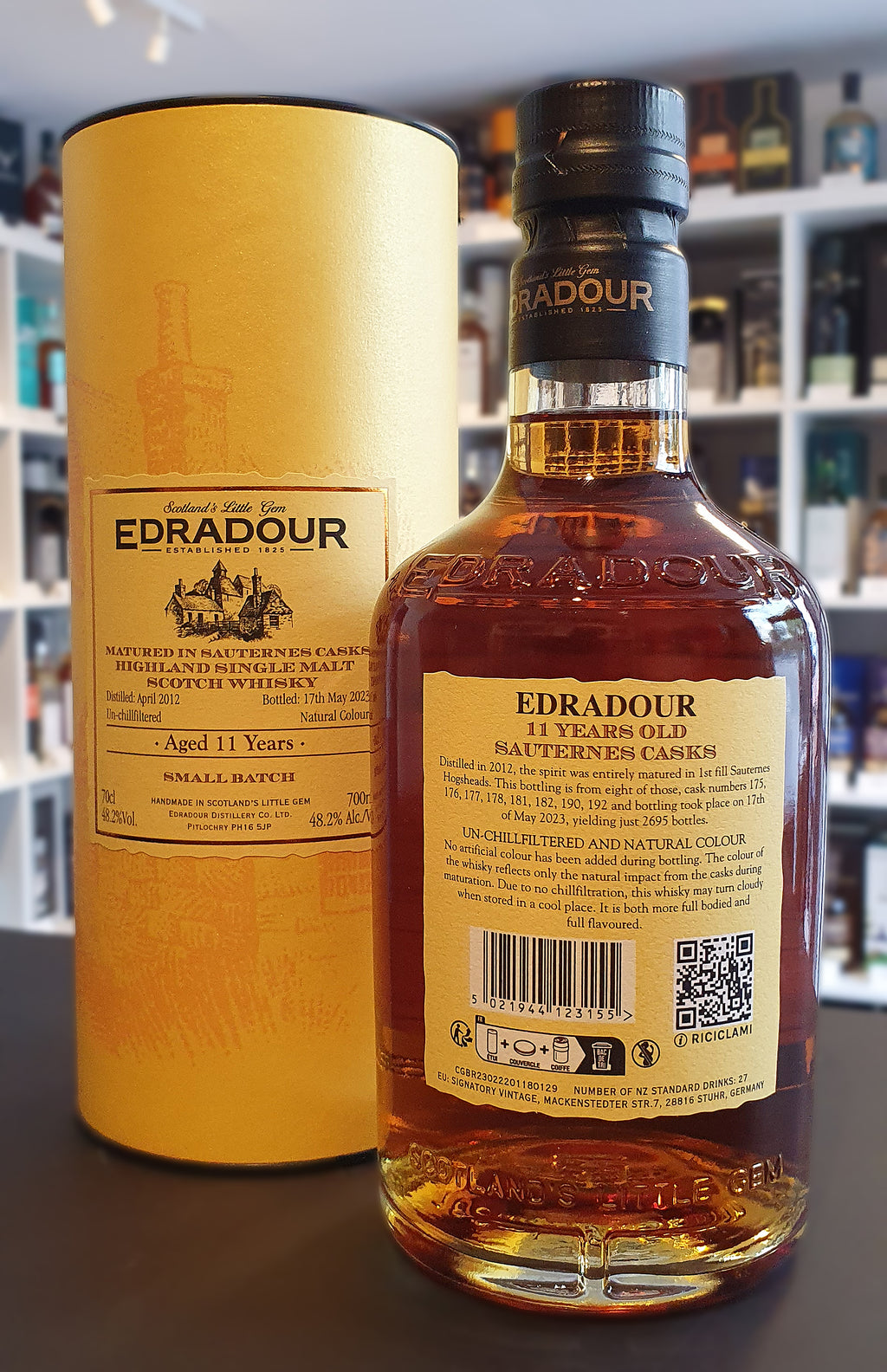 Kilchoman Sauternes Cask - Umverpackung beschädigt
