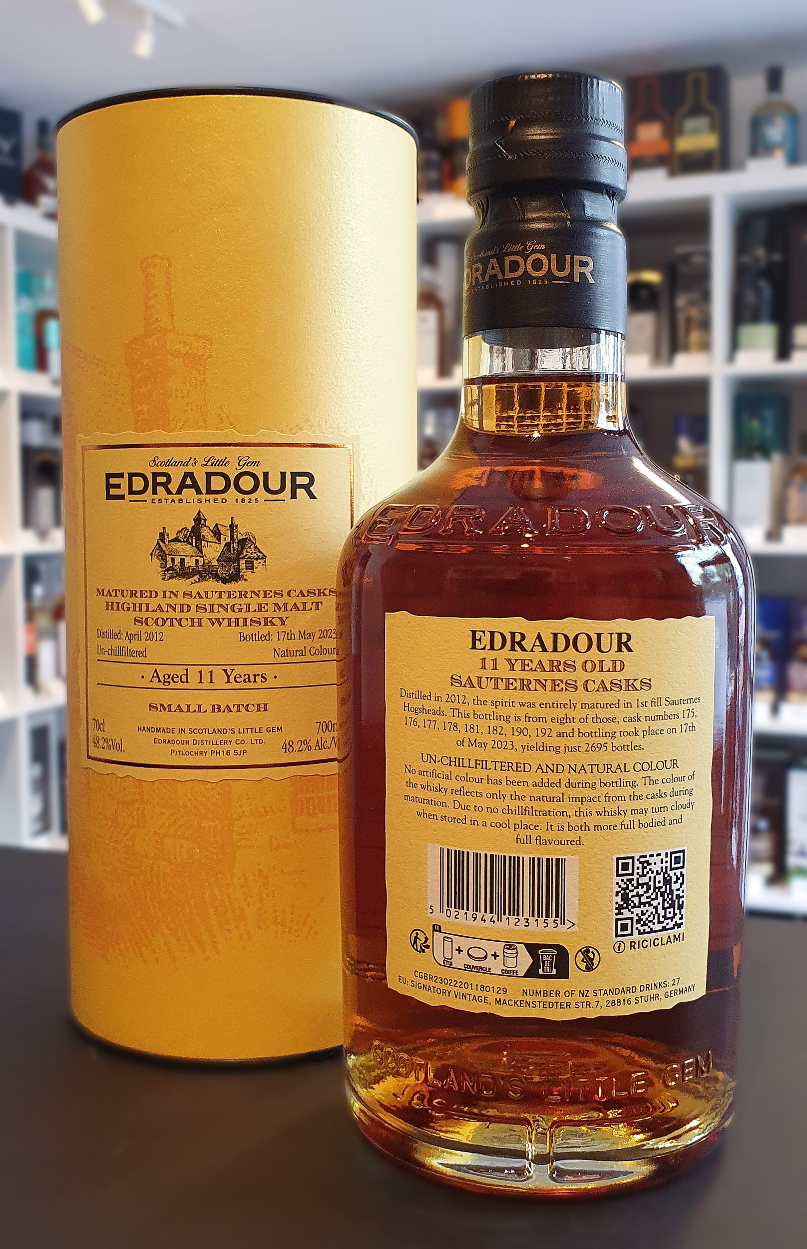 Kilchoman Sauternes Cask - Umverpackung beschädigt