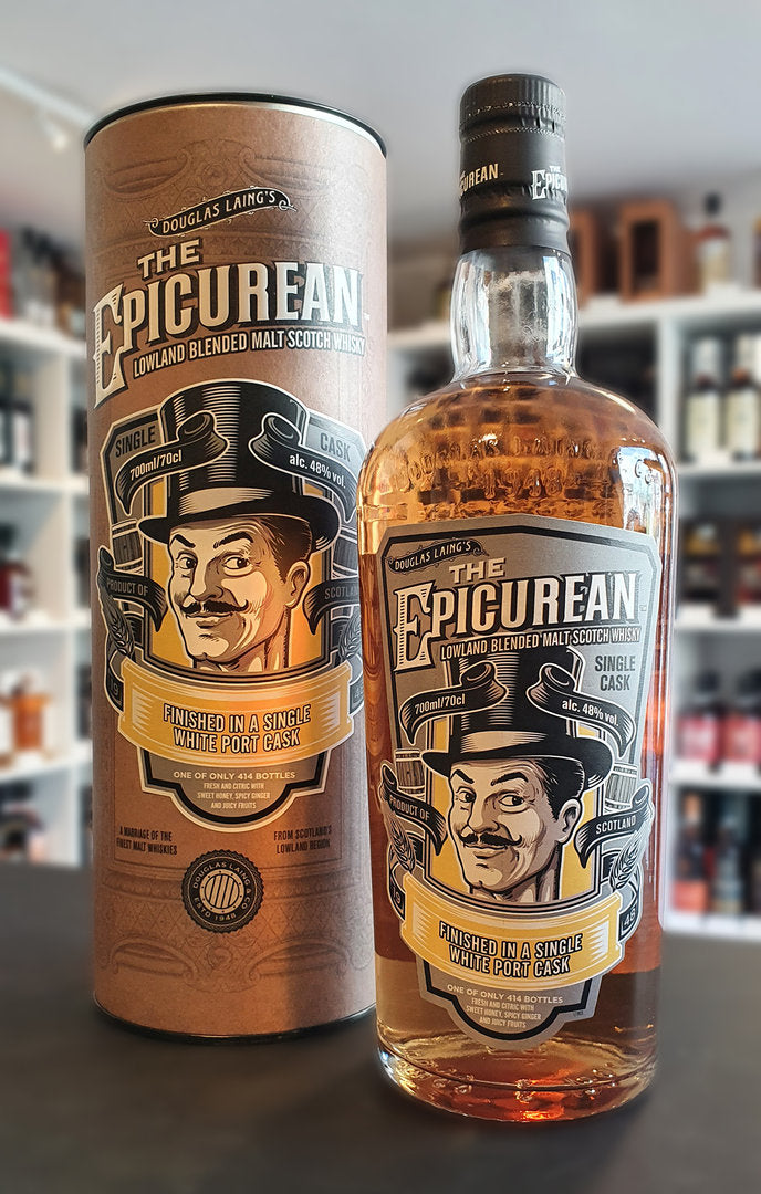 The Epicurean White Port Finish