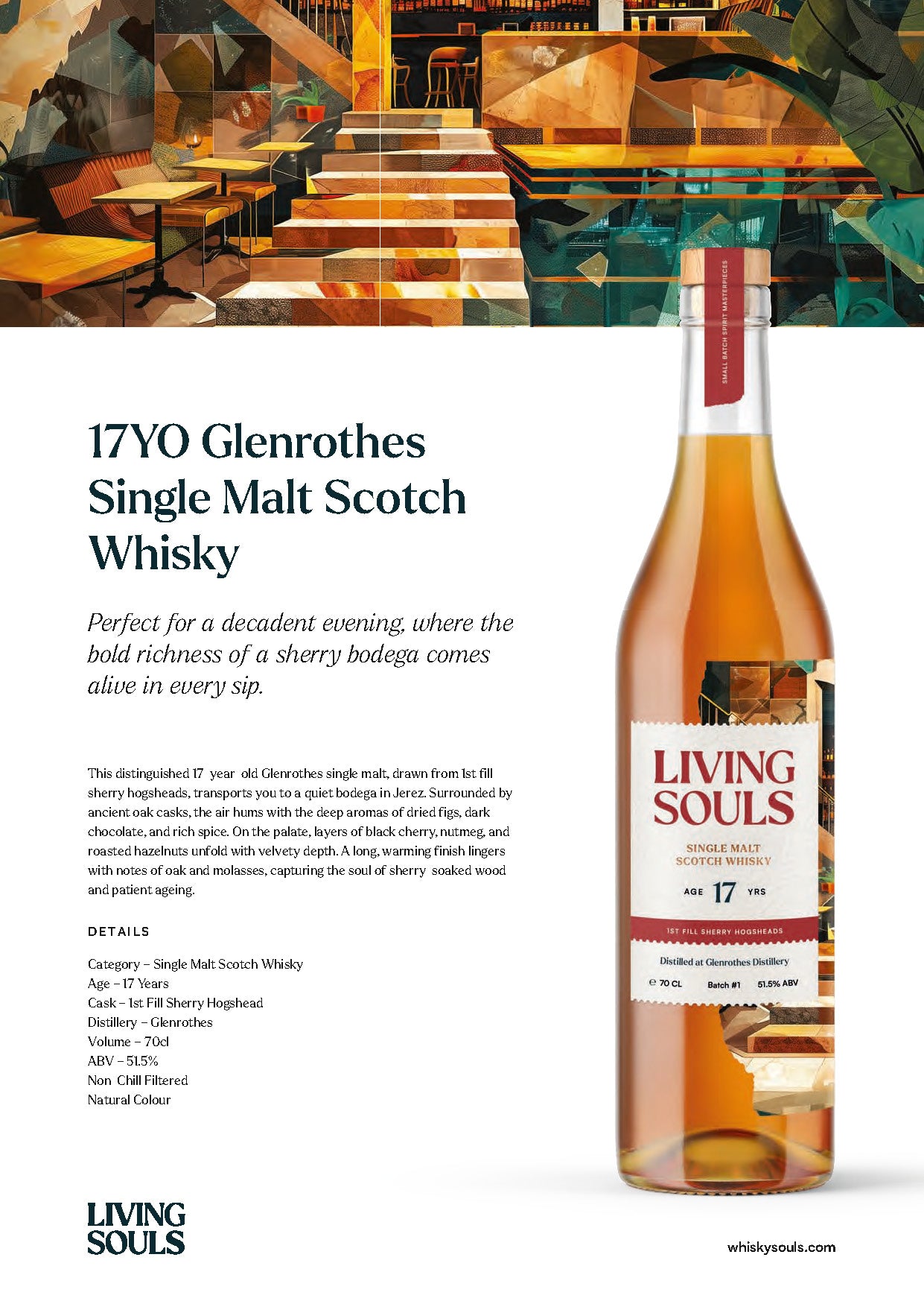 Glenrothes 17 Jahre, Living Souls