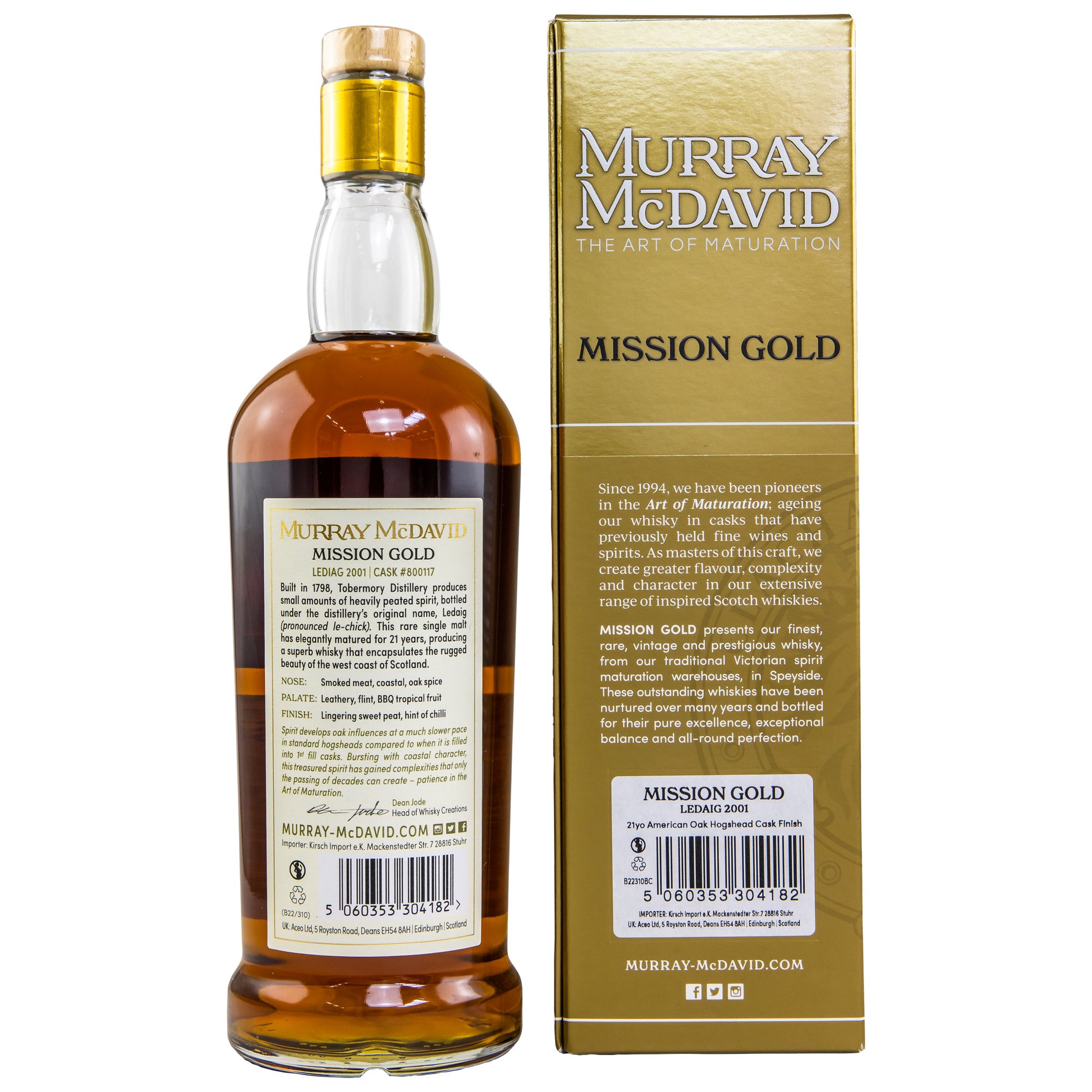Ledaig 2001/2023 - Murray McDavid