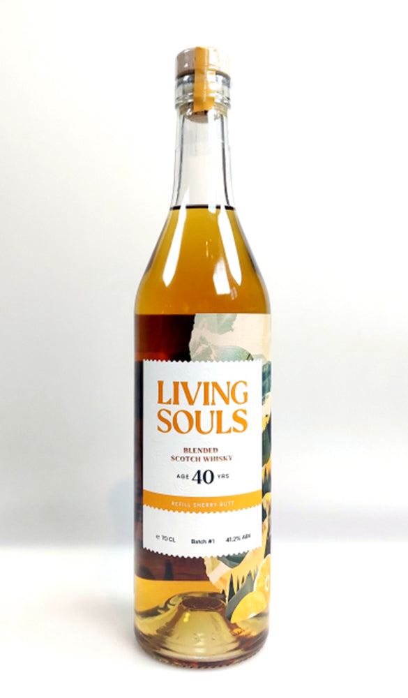 Blended Scotch Whisky, 40 yrs, Living Souls