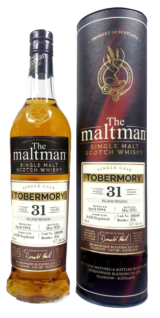 Tobermory 1994/2025, 31 Jahre (The Maltman)