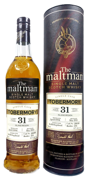 Tobermory 1994/2025, 31 Jahre (The Maltman)