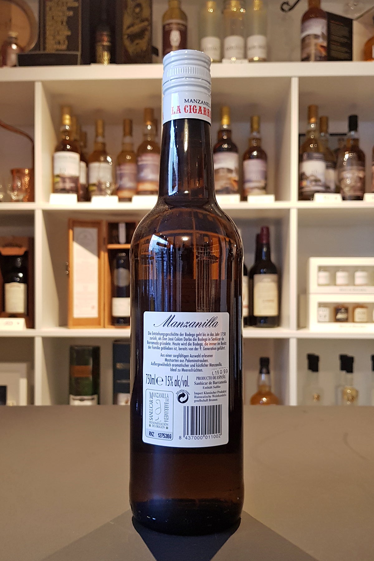 La Cigarrera Manzanilla Sherry