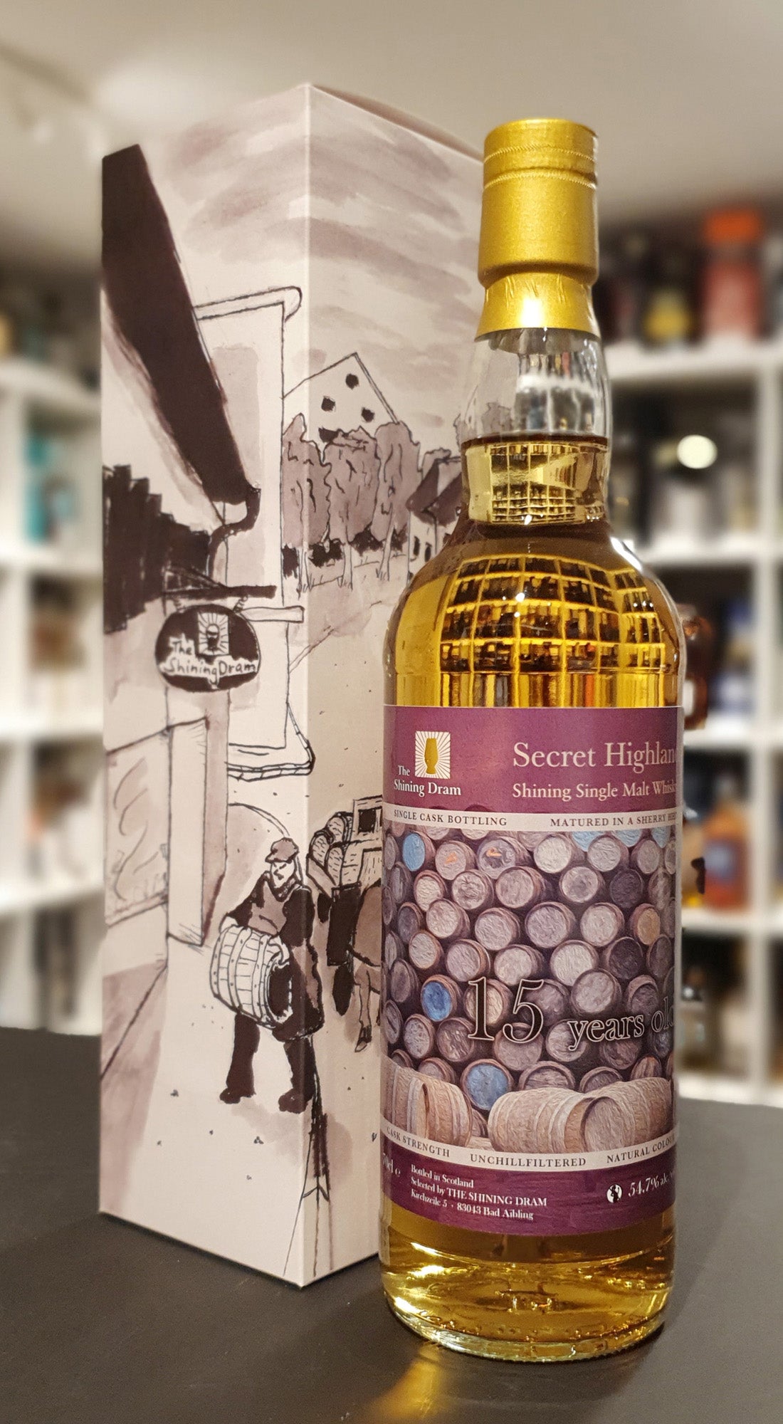 Secret Highland Single Malt, 15 Jahre 54.7 % TSD