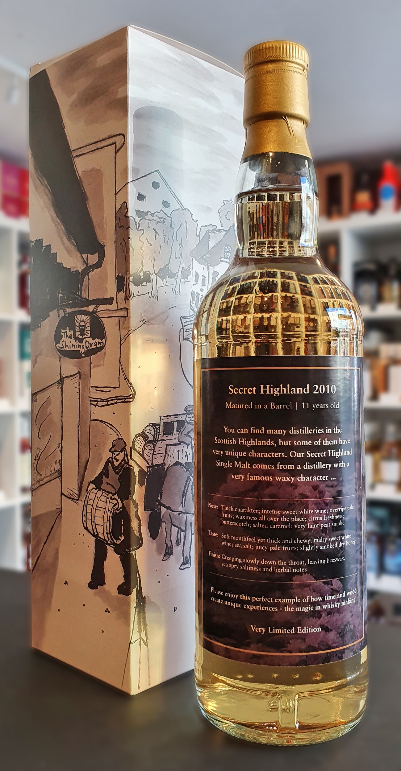 Secret Highland Single Malt 2010, 11 Jahre 52.1 % TSD