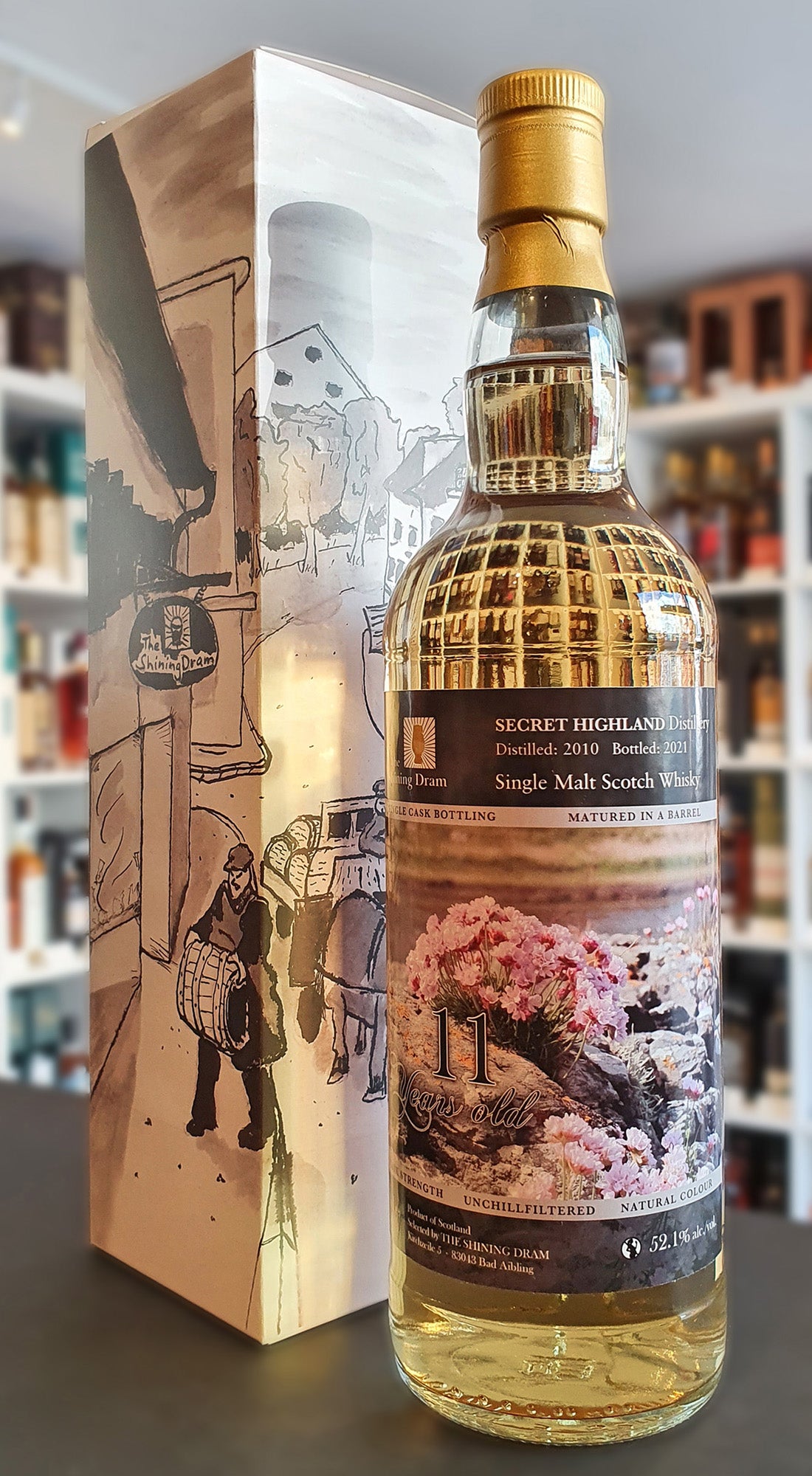 Secret Highland Single Malt 2010, 11 Jahre 52.1 % TSD