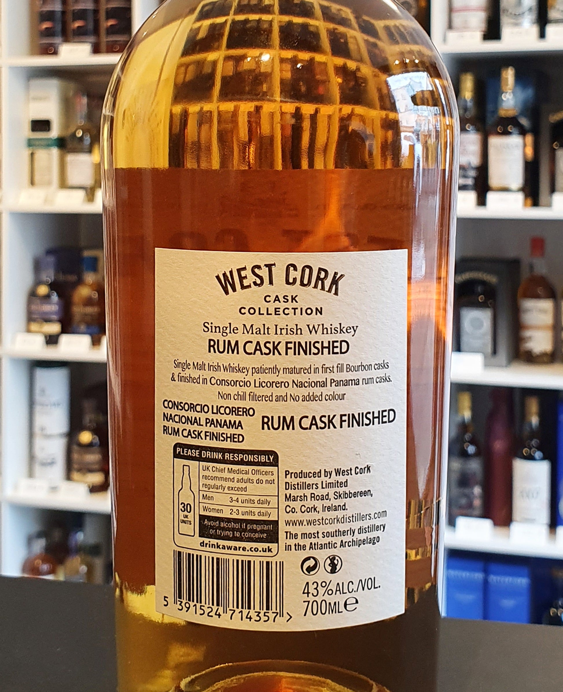 West Cork Rum Cask Finished